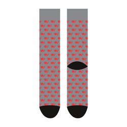 Heart & Stroke Logo Socks